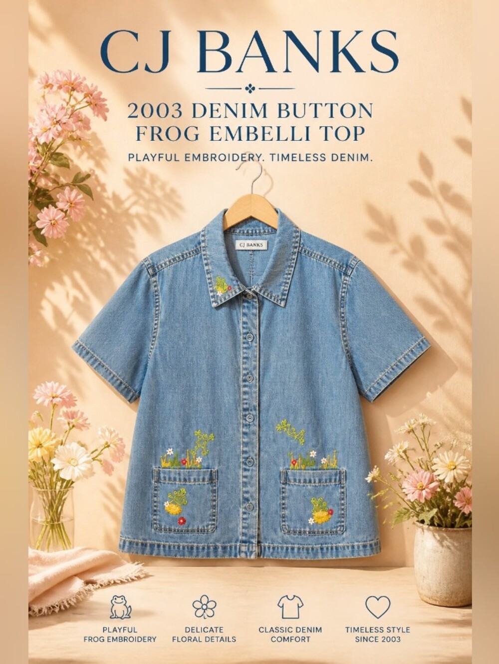 𝐂𝐉 𝐁𝐚𝐧𝐤𝐬 𝟐𝟎𝟎𝟑 𝟏𝟎𝟎% 𝐂𝐨𝐭𝐭𝐨𝐧 𝐅𝐫𝐨𝐠 𝐃𝐞𝐧𝐢𝐦 𝐓𝐨𝐩